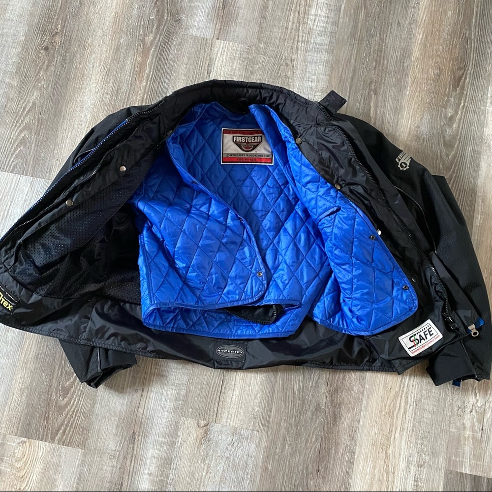 Womens Riding Jacket Large First Gear Hypertex - Picture 7 of 11